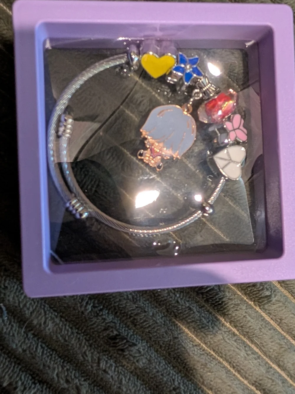 New K-pop Demon Hunters Saja Boy Charm Bracelet